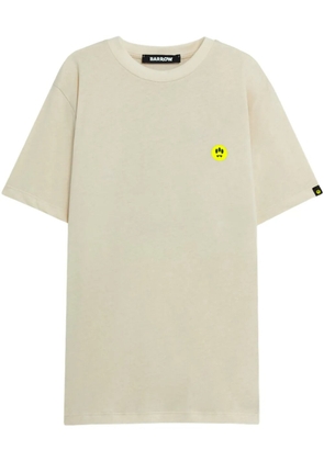 BARROW logo-print T-Shirt - Neutrals