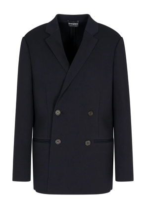 Emporio Armani double-breasted blazer - Black
