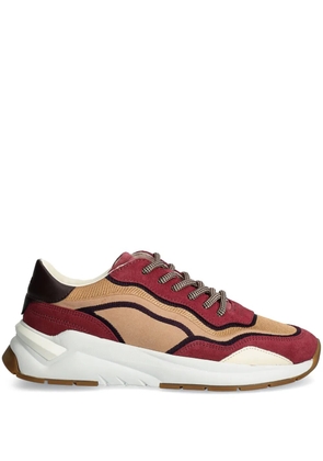 BOSS logo-print sneakers - Red