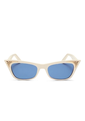 VALENTINO GARAVANI EYEWEAR cat eye sunglasses - White