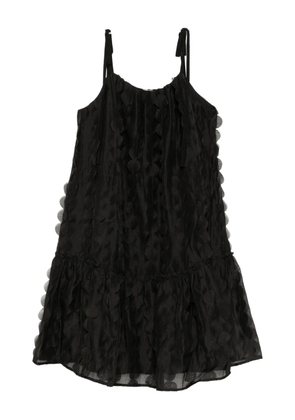 b+ab textured cami dress - Black