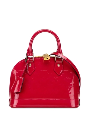 Louis Vuitton Pre-Owned 2013 Monogram Vernis Alma BB satchel - Red