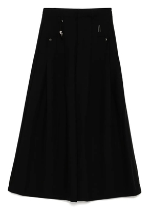 Musium Div. wide-leg trousers - Black