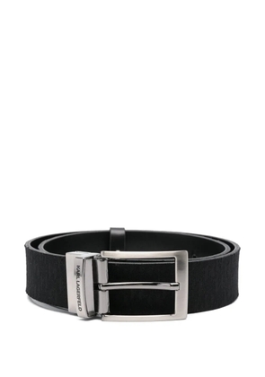 Karl Lagerfeld reversible belt - Black