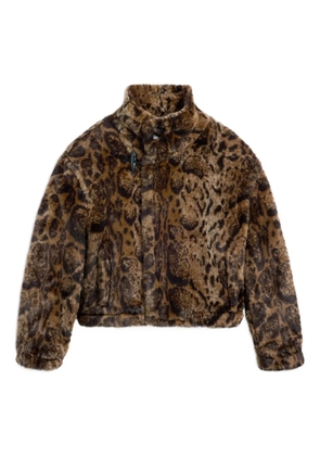 Jacquemus Le Fernando faux-fur jacket - Brown