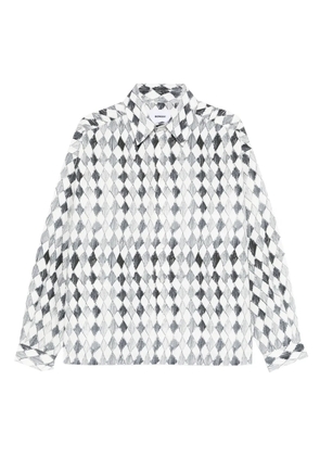 Bonsai Rombi buttoned-down shirt - Grey
