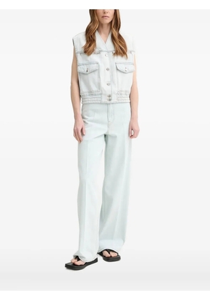 Bally sleeveless denim jacket - Blue