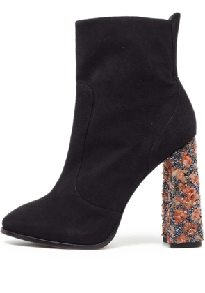 Sophia Webster pre-owned 125mm embellished boots - Black