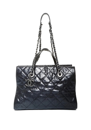 CHANEL Pre-Owned 2008-2009 chain tote bag - Black