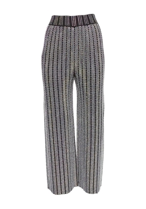 Gucci Pre-Owned rhinestone-embellished trousers - Black