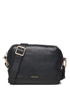 BIASIA logo-plaque crossbody bag - Black