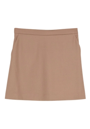 Antonelli Irish Coffee min skirt - Brown