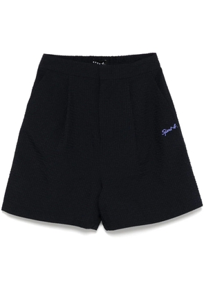 SPORT b. by agnès b. seersucker shorts - Blue