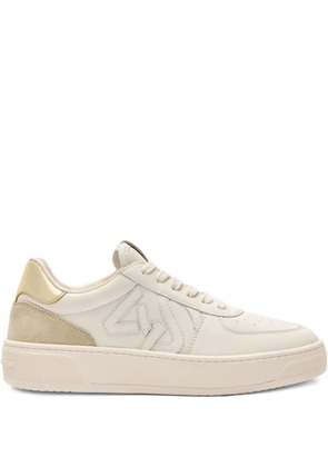 Stuart Weitzman SW Courtside logo-detail sneakers - Neutrals