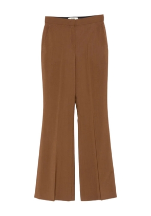 FENDI high-waisted flared trousers - Brown