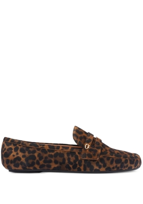 Gianvito Rossi Giorgia loafers - Brown