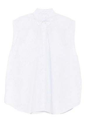 JNBY lace-up sleeveless shirt - White