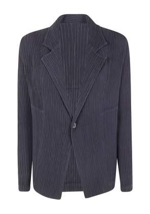Issey Miyake Hatching Pleats pleated jacket - Black