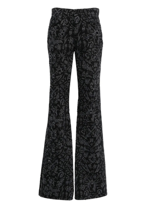 Off-White Tattoo straight-leg jeans - Black