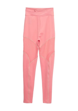Fendi Pre-Owned mesh-panelled leggings - Pink