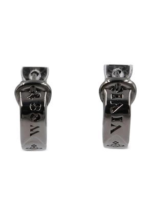 Vivienne Westwood Pre-Owned orb detail earrings - Grey