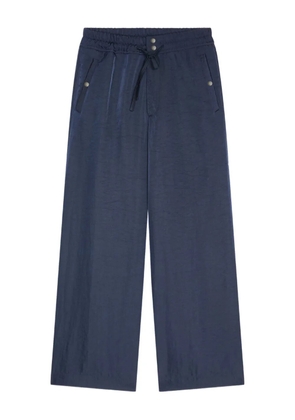 DRIES VAN NOTEN drawstring side-pocket trousers - Blue