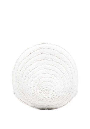 Simon Miller Oyster clutch bag - White