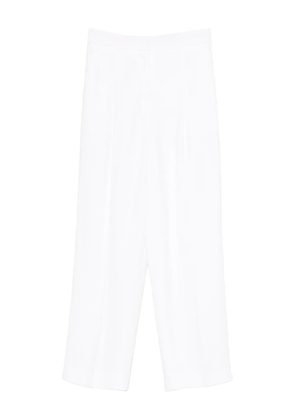 PUCCI Pre-Owned 2010s pleat-detail trousers - White
