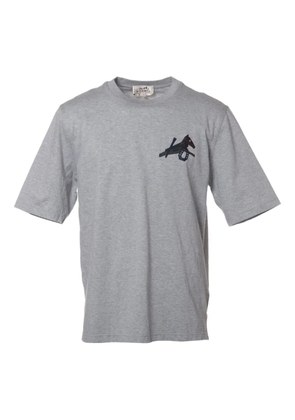 Hermès Pre-Owned 1990-2010 cotton T-shirt - Grey