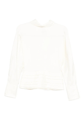 Róhe pleated top - Neutrals
