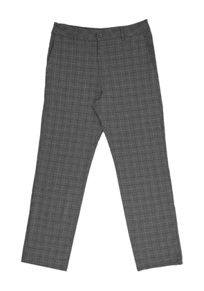 Students Golf Macker plaid-pattern trousers - Grey