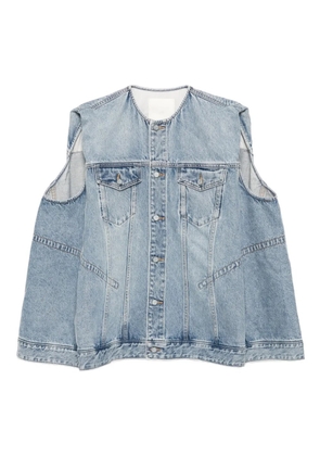 JNBY oversized midi vest - Blue