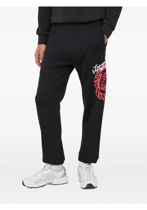 Just Cavalli graphic tiger track pants - Black