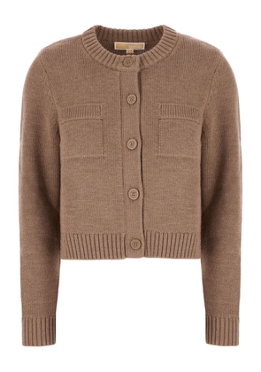 Michael Kors wool cardigan - Brown
