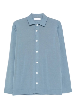 Lardini long-sleeve button-up shirt - Blue