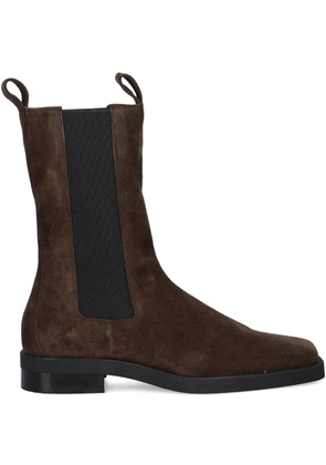 Copenhagen pull-tab Chelsea boots - Brown