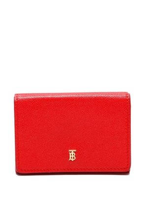 Burberry Pre-Owned 2000-2020s TB Monogram leather wallet - Red