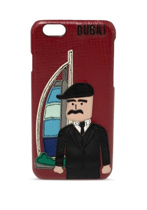 Dolce & Gabbana Pre-Owned DG Loves Dubai phone cover - Red