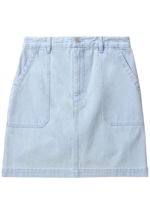 A.P.C. denim mini skirt - Blue