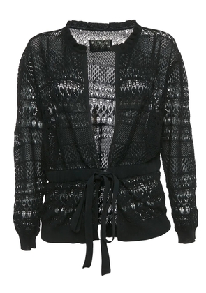 Zadig&Voltaire crochet-knit cardigan - Black
