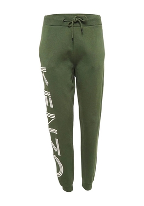 Kenzo Pre-Owned logo-printed track pants - Green