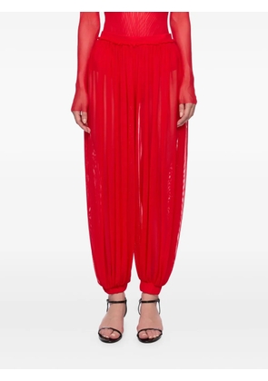 Atu Body Couture mesh trousers set - Red