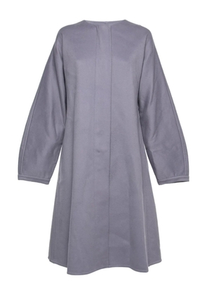 Gianfranco Ferré Pre-Owned A-line wool coat - Purple