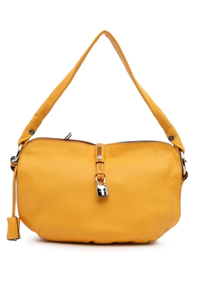 Celine Pre-Owned 2008 Leather Bittersweet Hobo shoulder bag - Yellow