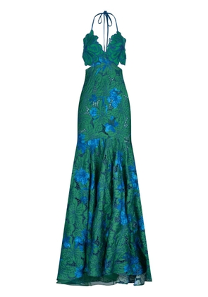 Silvia Tcherassi Cara gown - Blue