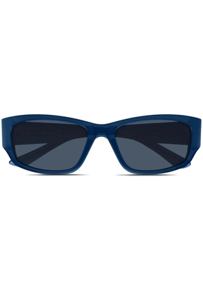 Balenciaga Eyewear rectangle-frame sunglasses - Blue
