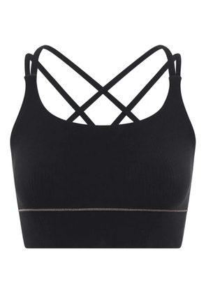 Repetto Equilibre criss-cross sports bra - Black