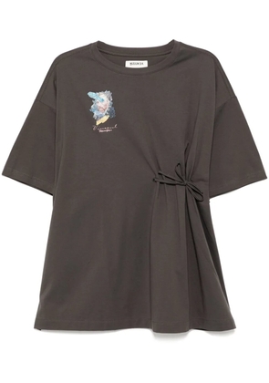 Musium Div. printed T-shirt - Grey