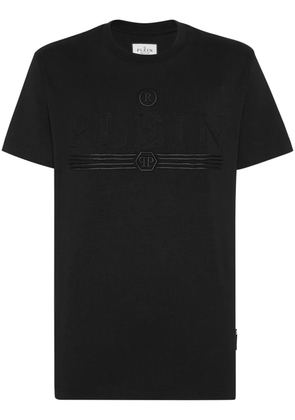 Philipp Plein logo-print cotton T-shirt - Black