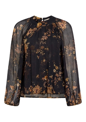 Marie Oliver Scottie blouse - Black